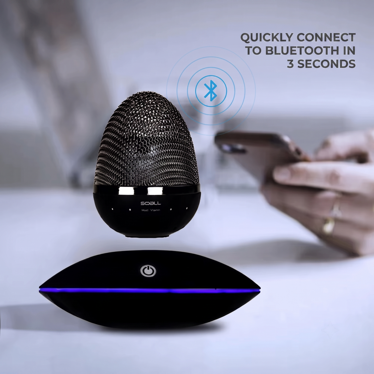 Floating 360° Bluetooth Wireless Speaker