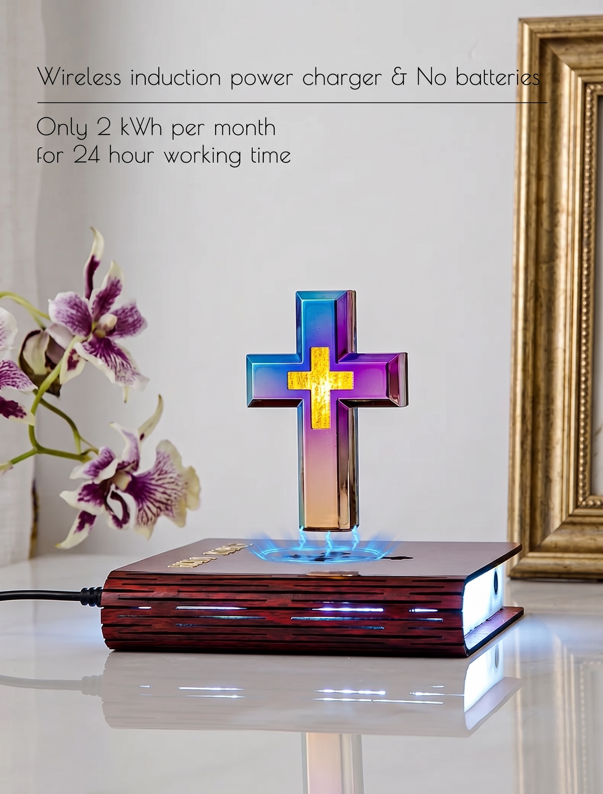 Floating 360° Holy Bible