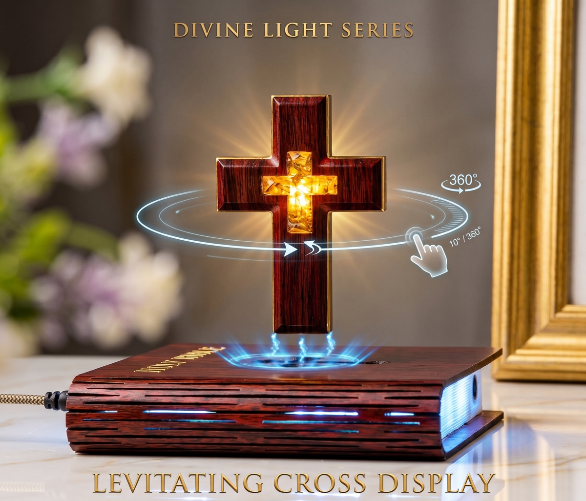 Floating 360° Holy Bible