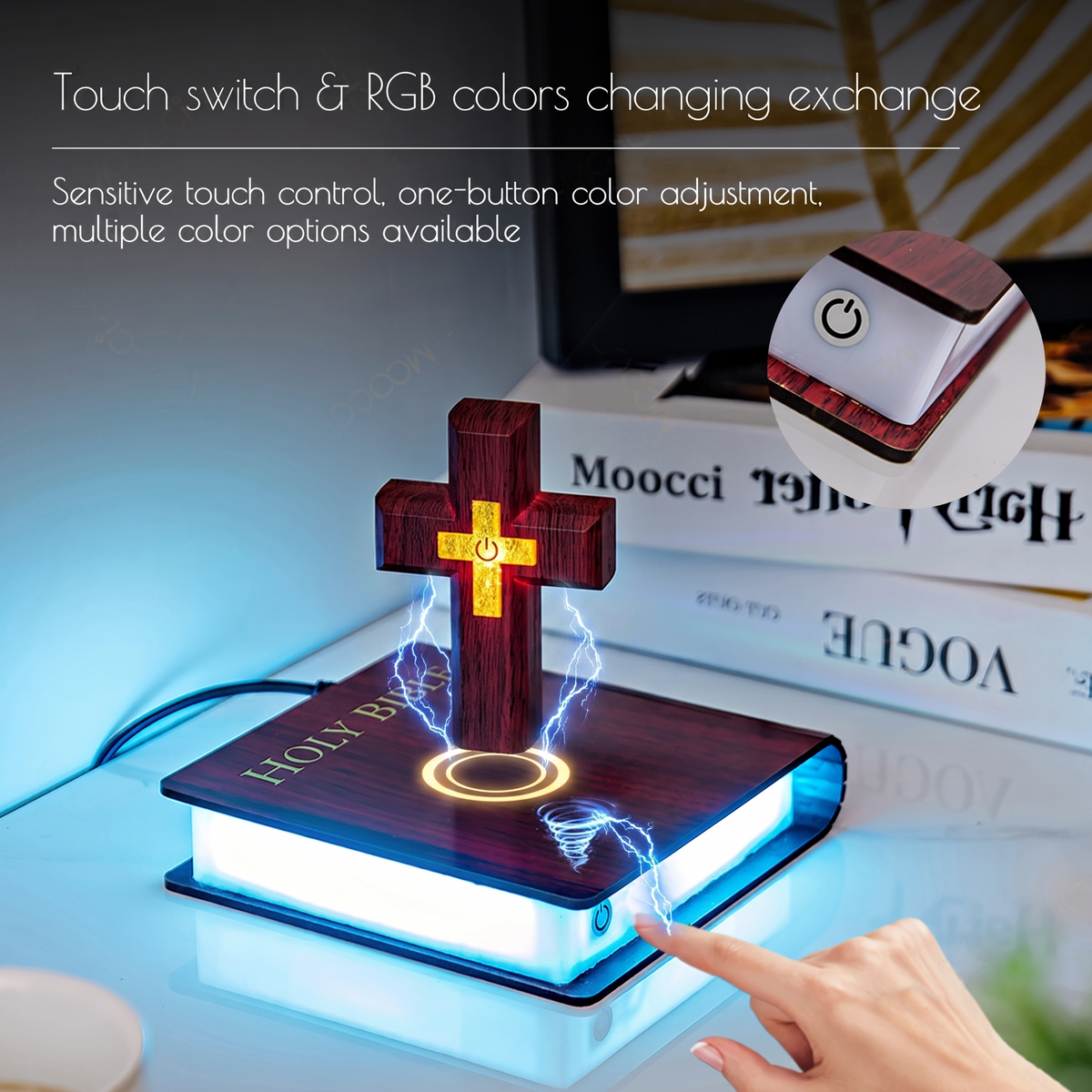 Floating 360° Holy Bible