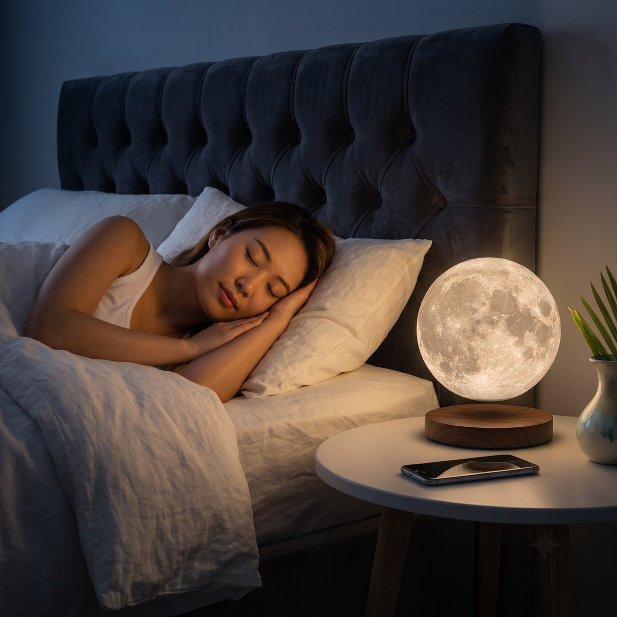 Floating 360° Moon Light