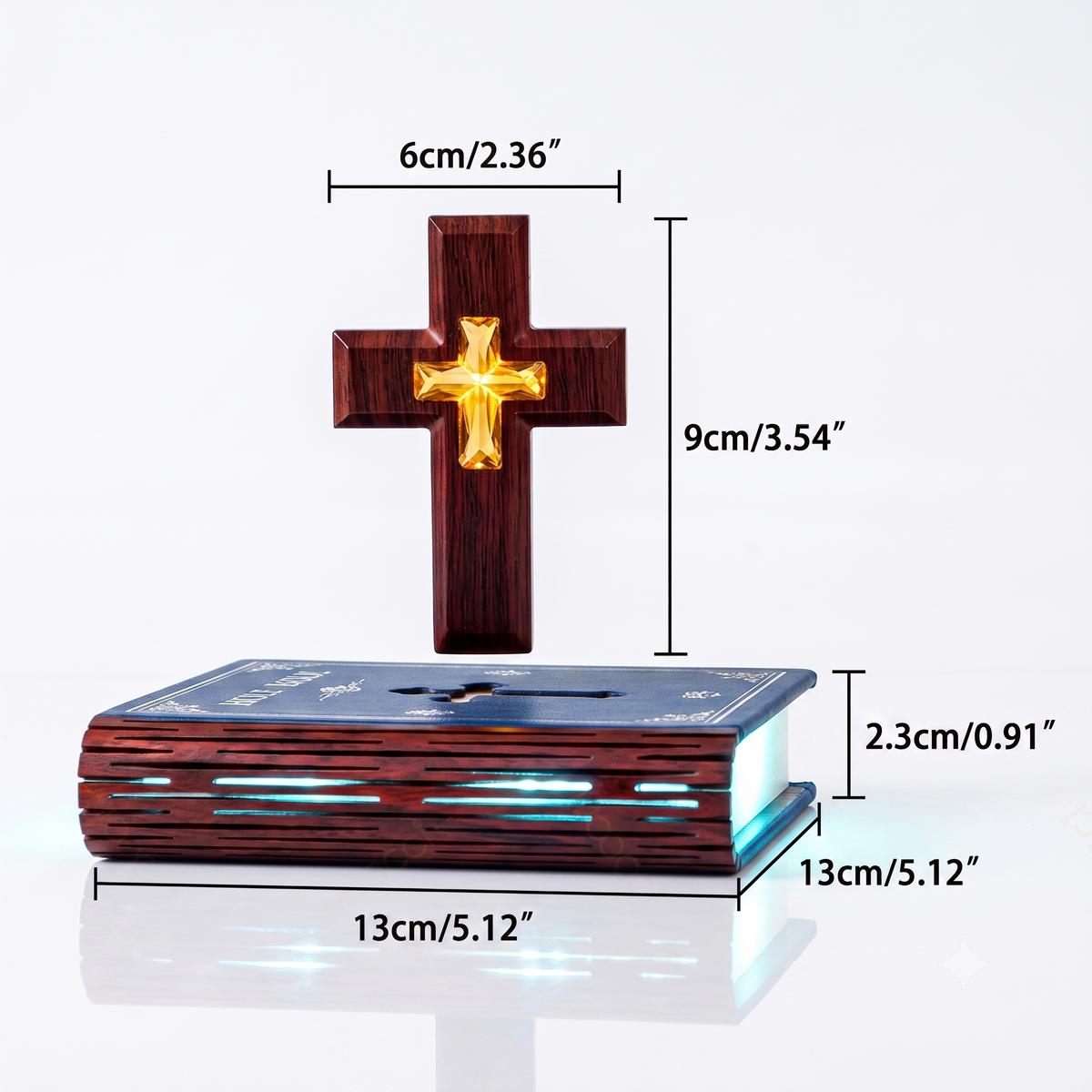 Floating 360° Holy Bible